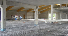 Construction d'un hall économique à Bertrix